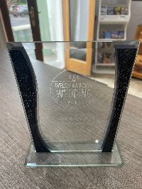 Welsh National Wedding Award for Best Boutique Wedding venue in South & Central region